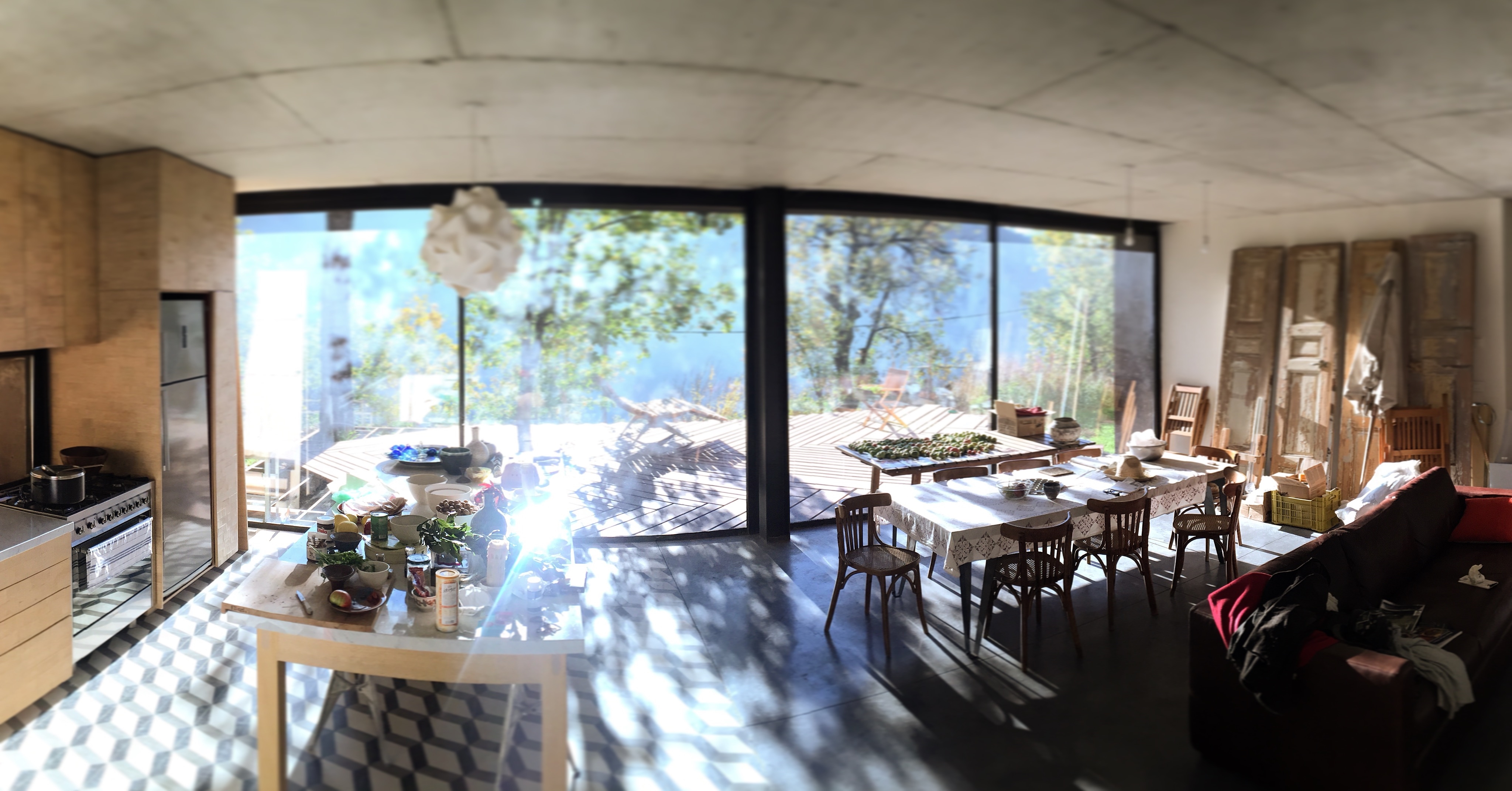 Baskinta Lebanese Mountain House reconstruction